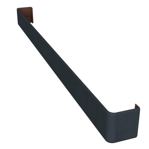 Anthracite Grey Fascia Double End Joint Trim - 600mm x 47mm