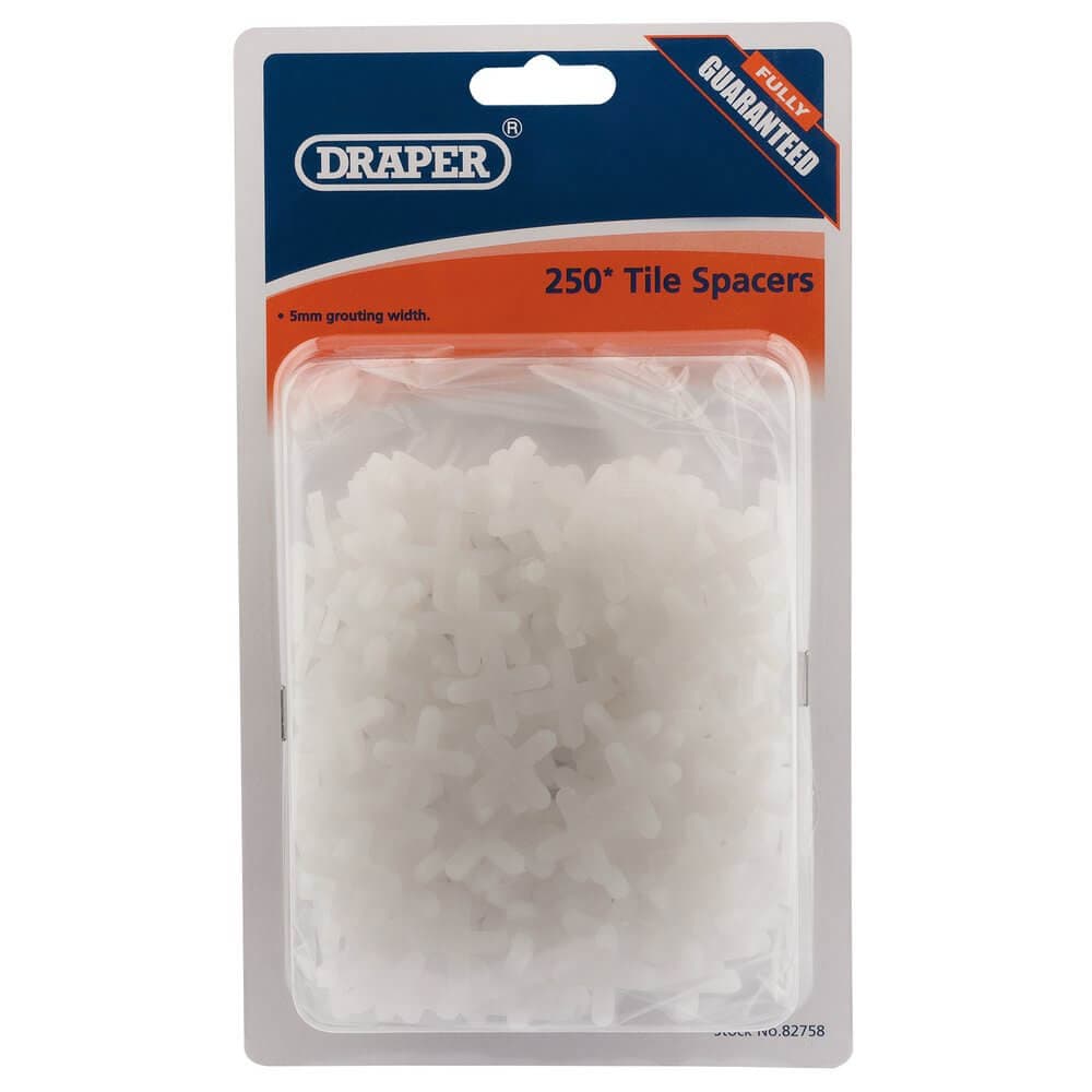 Draper 82758 Tile Spacers 5Mm (Approx 250) per pack