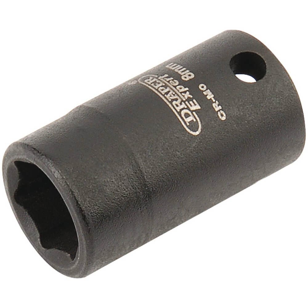 Draper Expert 05012 Expert Hi-Torq® 6 Point Impact Socket 1/4in Sq. Dr. 8Mm each