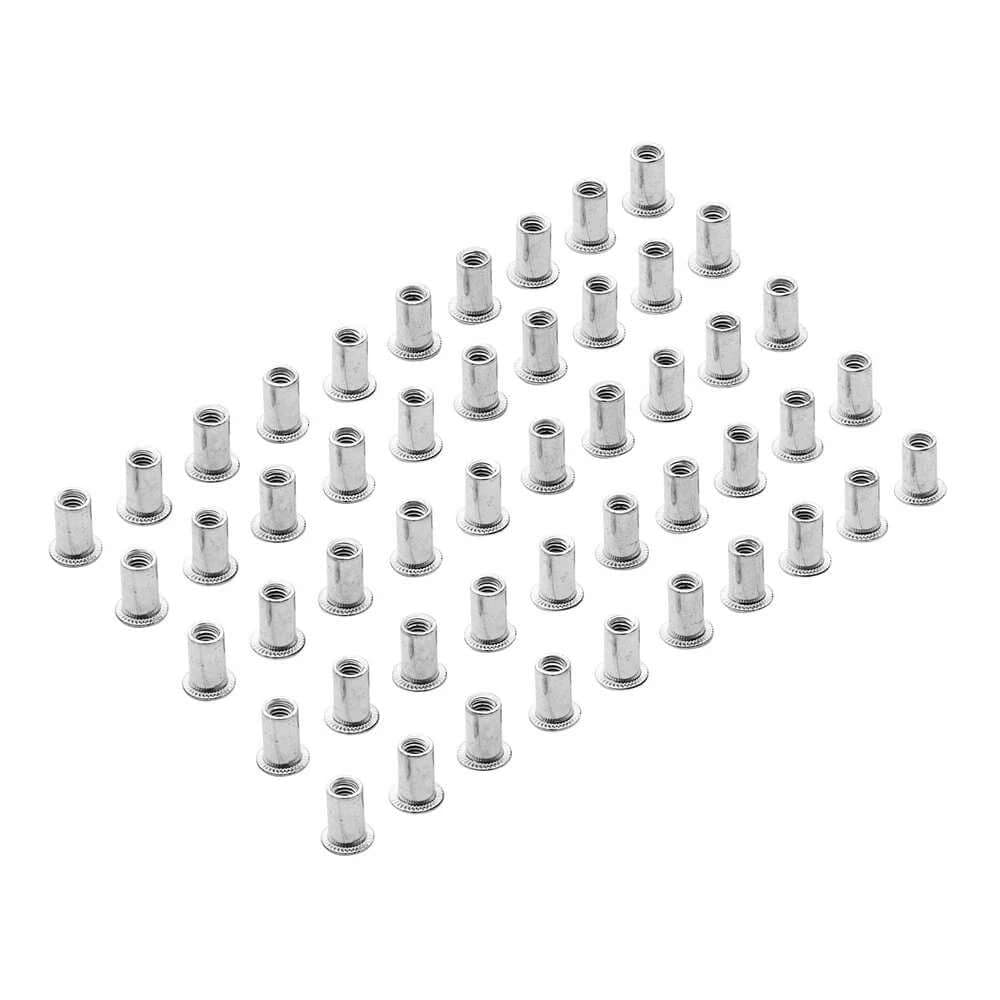 Draper Zinc Plated Threaded Insert Rivet Nuts M4 X 0.7Mm (Pack Of 50) pack 50 04051