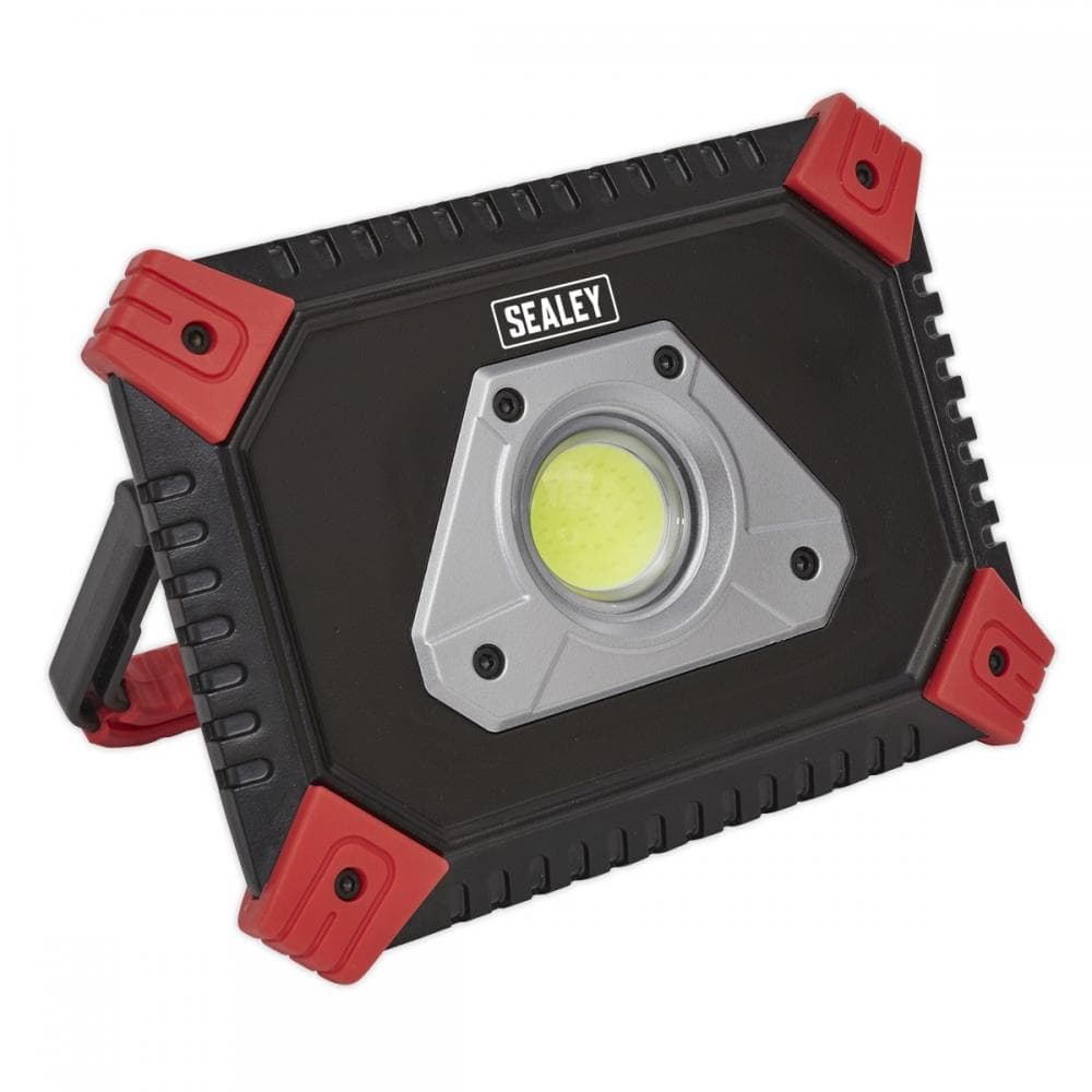Sealey LED184 Rechargeable Portable Floodlight & Power Bank 20W Cob Led