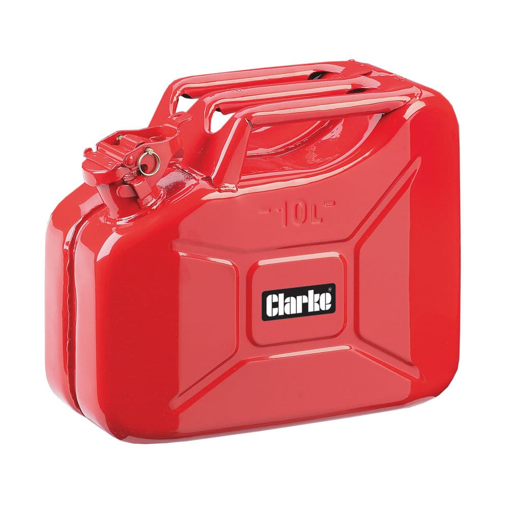 Clarke 7649995 Jc10Ls 10 Litre Red Jerry Can