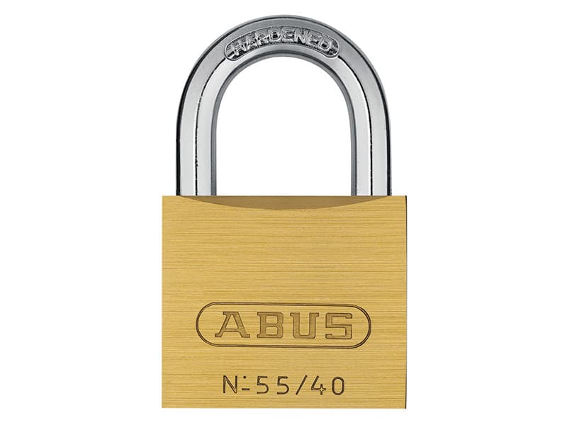 Abus Mechanical 02856 55/40Mm Brass Padlock