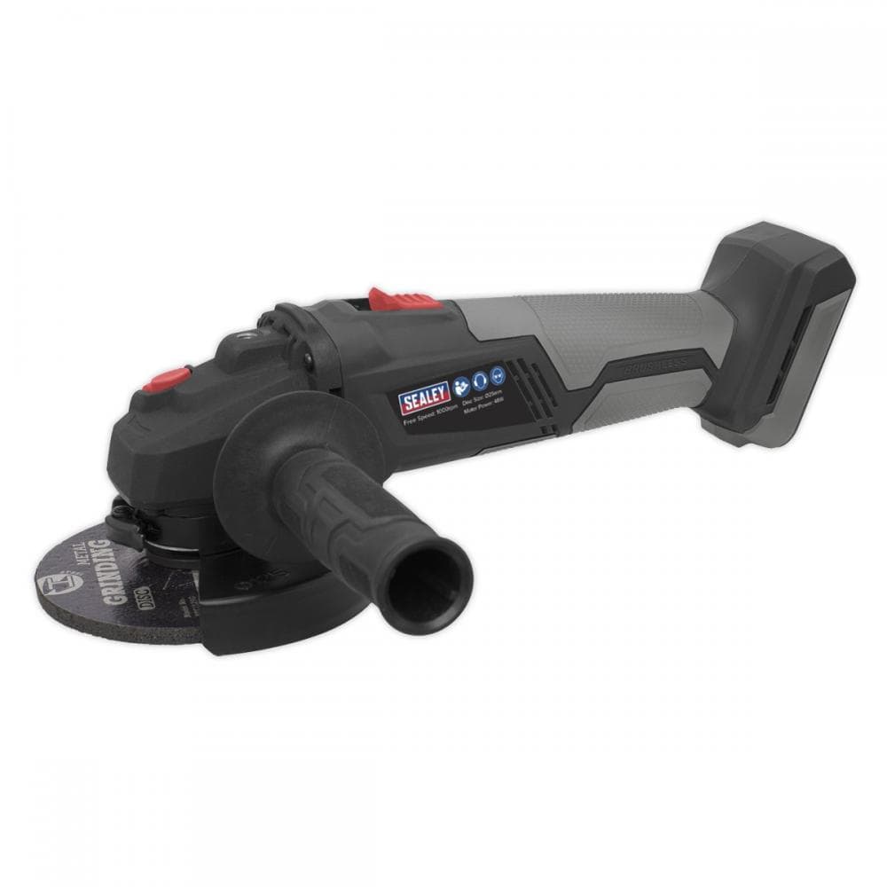 Sealey CP20VAGX Brushless Angle Grinder Ø115Mm 20V Sv20 Series - Body Only
