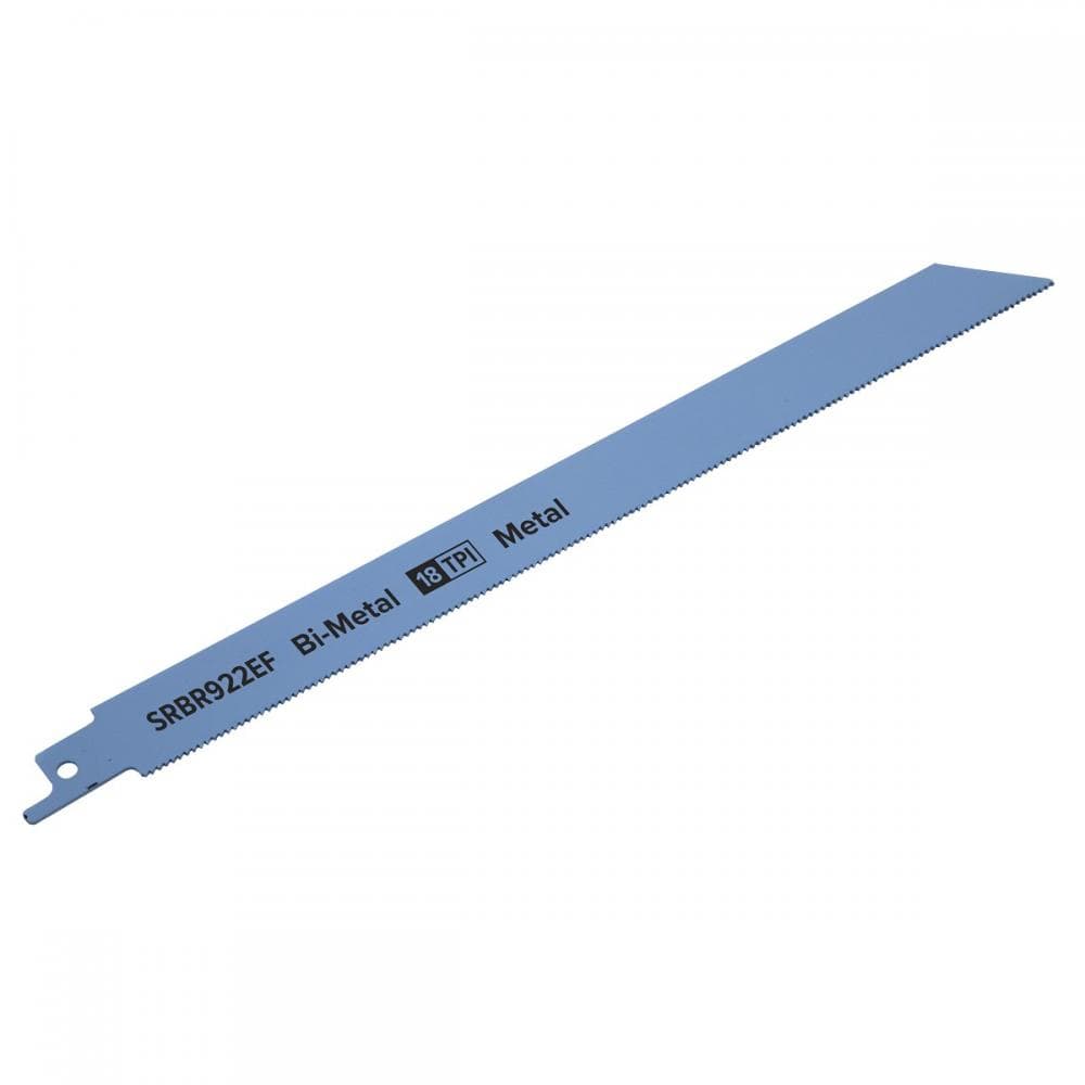 Sealey SRBR922EF Reciprocating Saw Blade Metal 230Mm 18Tpi - Pack Of 5