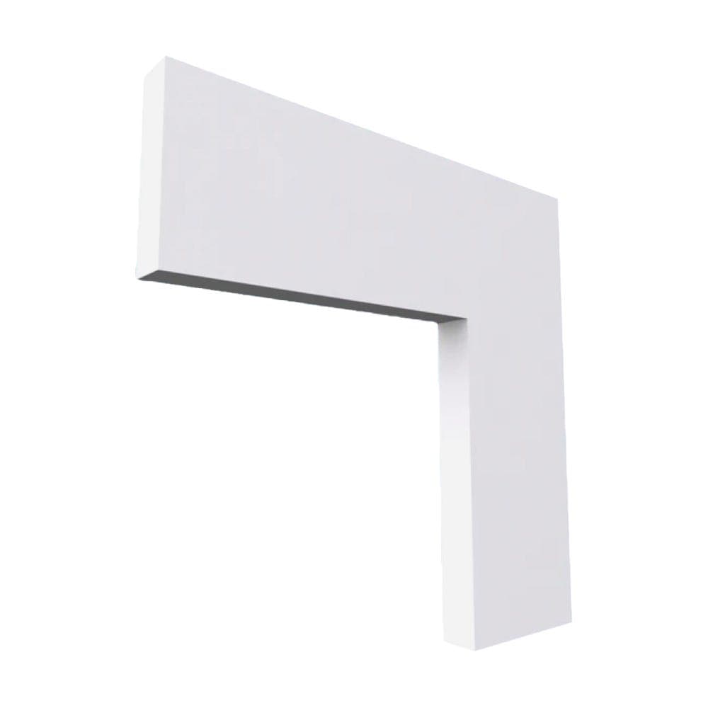 Square Edge MDF Architrave White Primed 4200mm x 95mm x 18mm