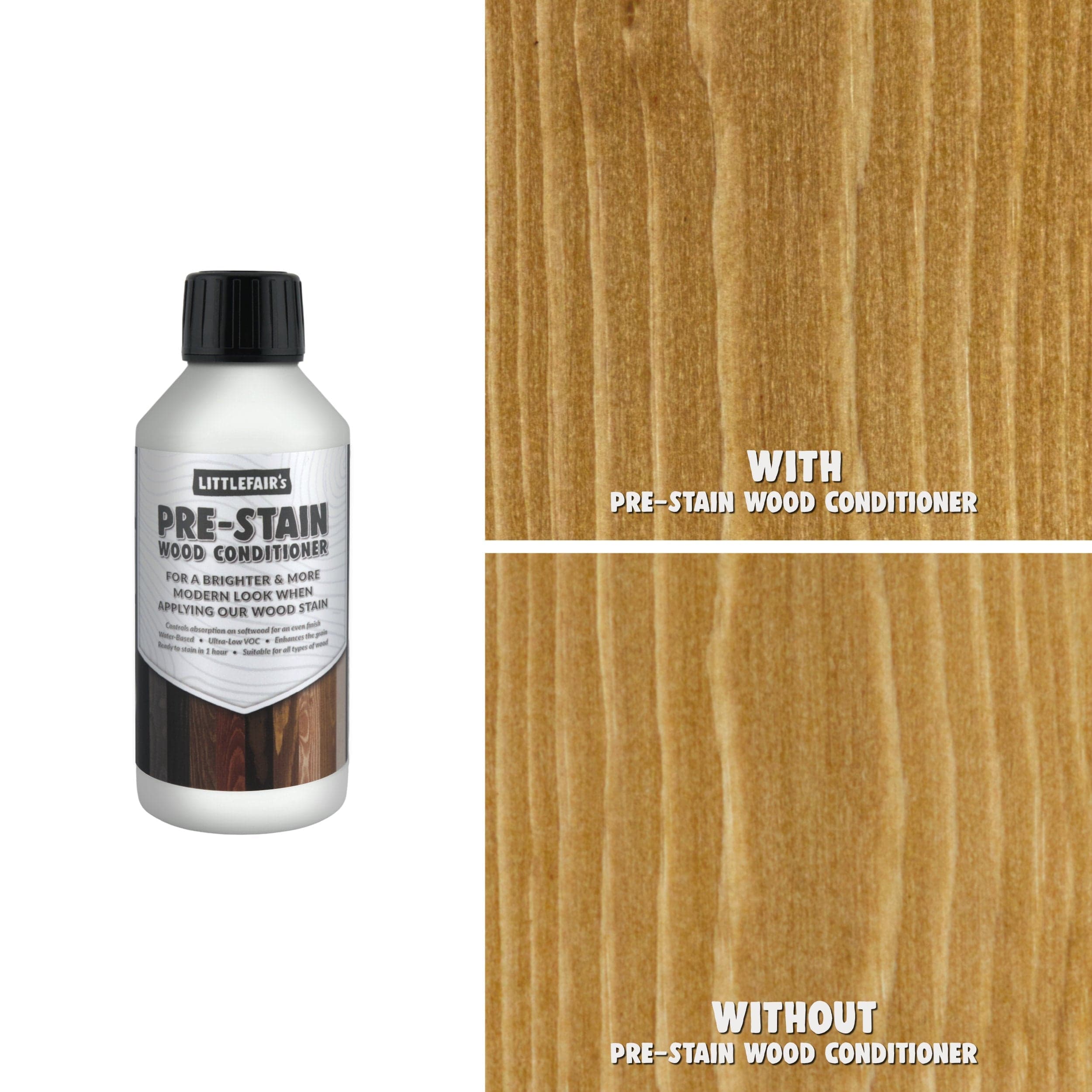 Pre-Stain Wood Conditioner - Ideal For Use Before Wood Staining
