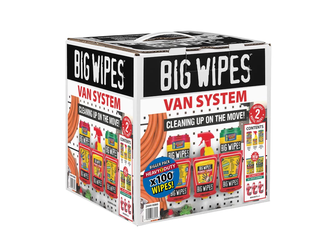 Big Wipes Big Wipes Van System (8 Product Kit) 2444 0100
