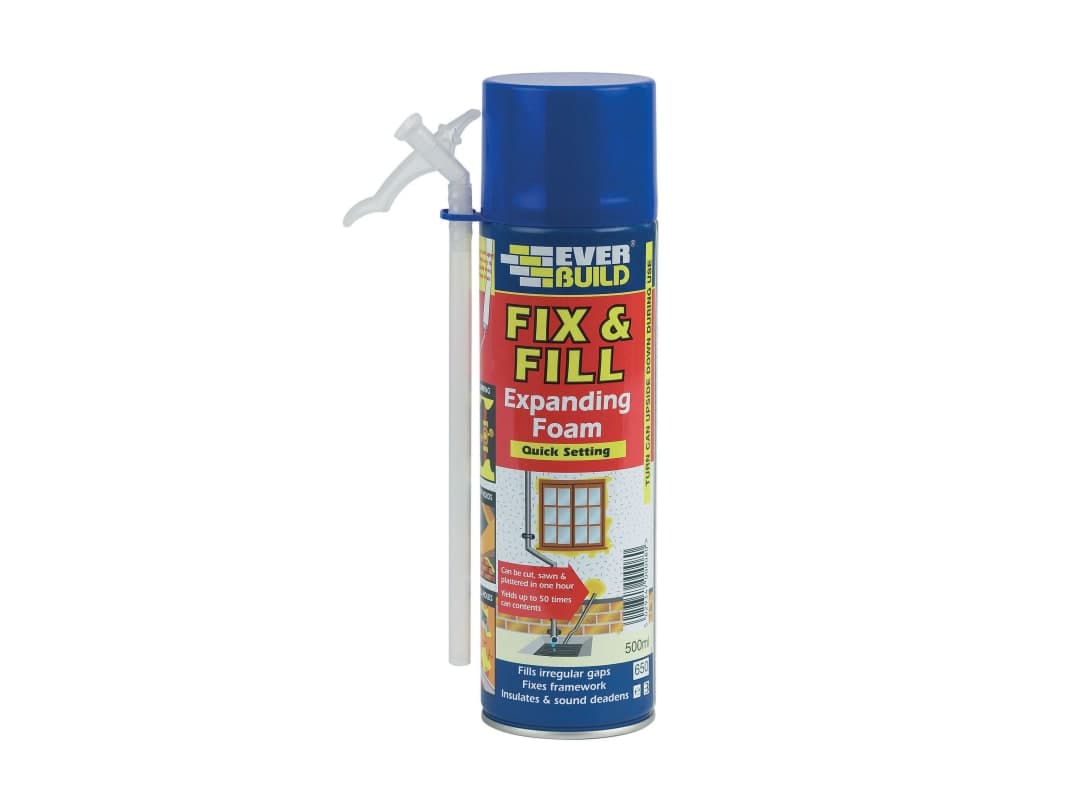 Everbuild Sika Fill & Fix Expanding Foam 500ml 816431