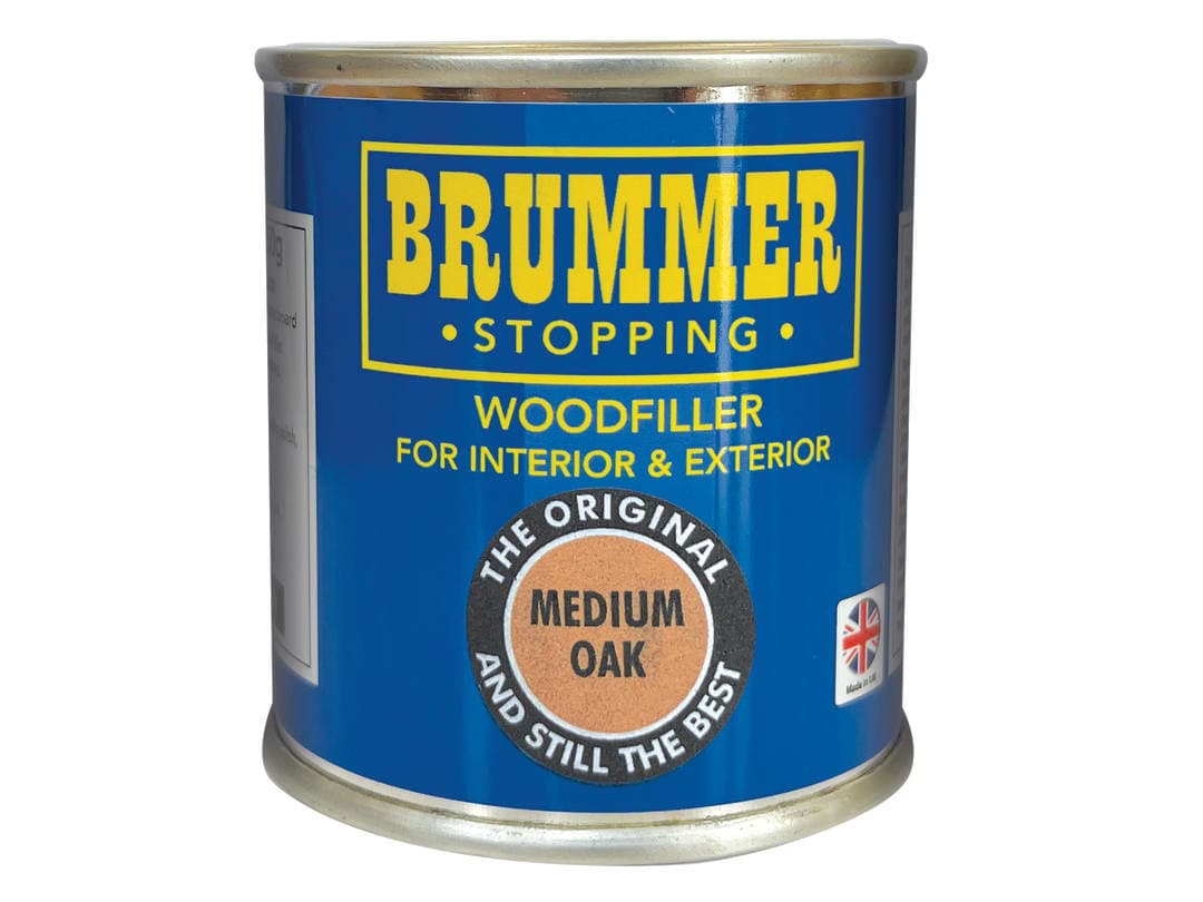 Brummer® Wood Filler Medium Oak 250g BM30405