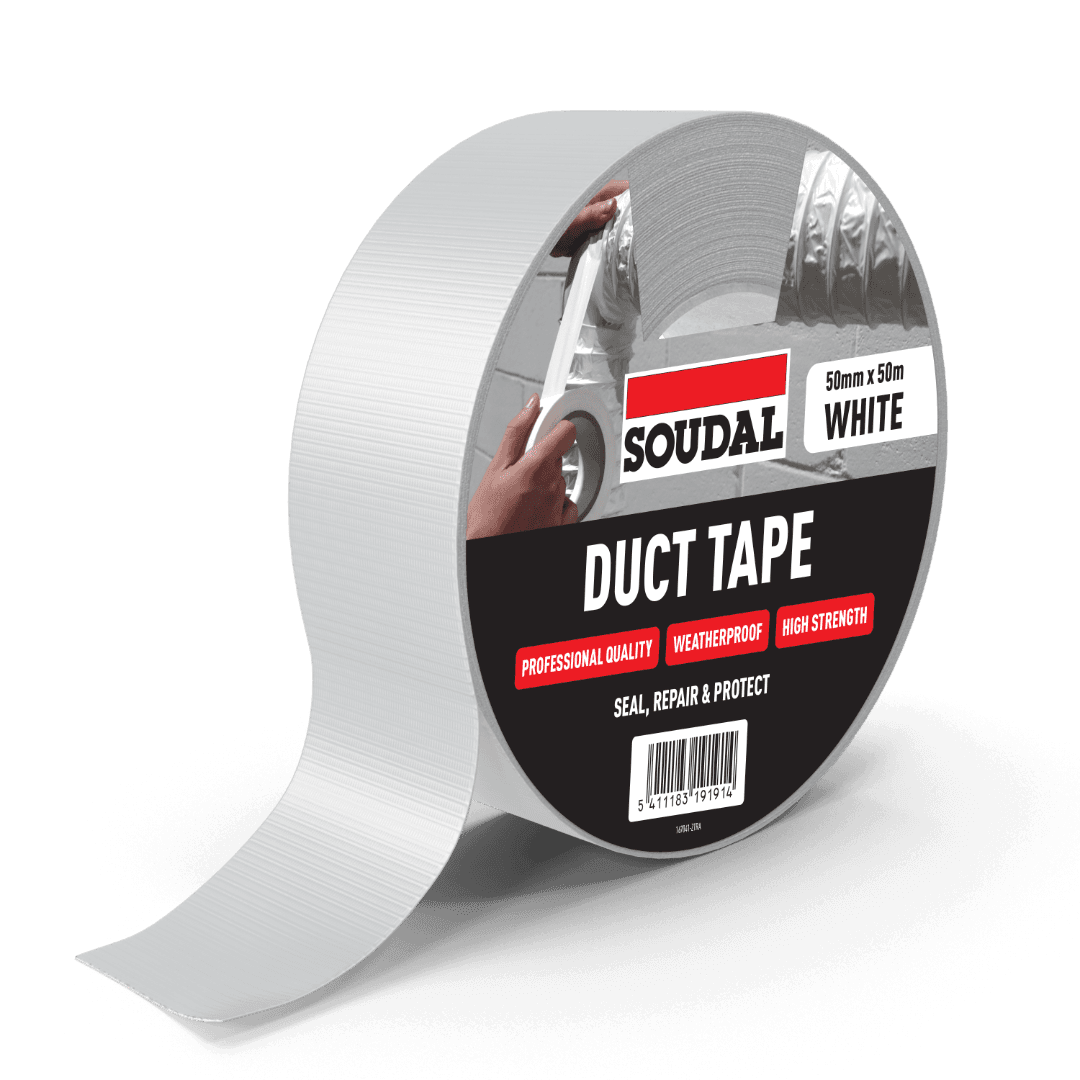 Soudal Duct Tape White 50Mm X 50M 167041