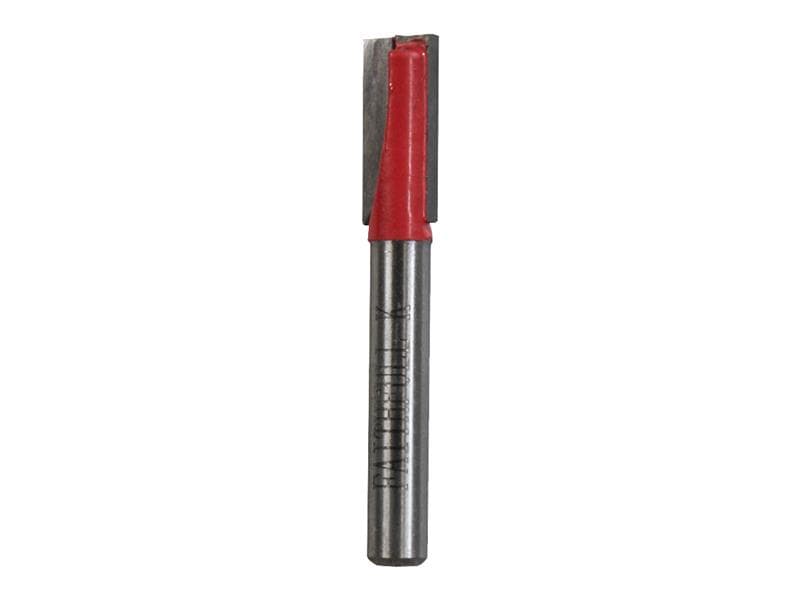 Faithfull Router Bit Tct Two Flute 8.0 X 19Mm 1/4In Shank