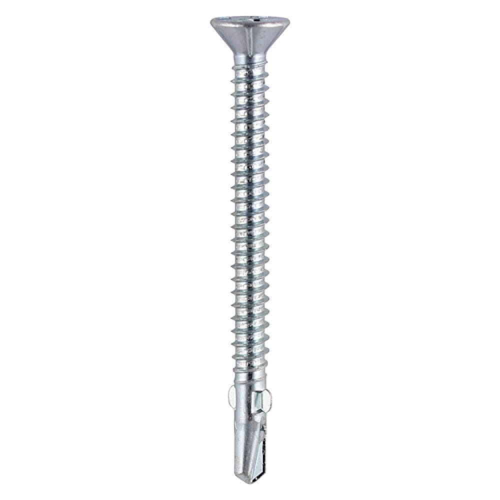 Timco LW50BB Wing-Tip Self-Drilling Screws - Countersunk - Ph - For Timber To Light Section Steel - Zinc 5.5 X 50 TIMbag 150