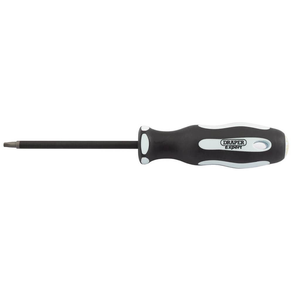Draper Expert 35157 Square Recess Soft Grip Security Screwdriver S2 X 100Mm each