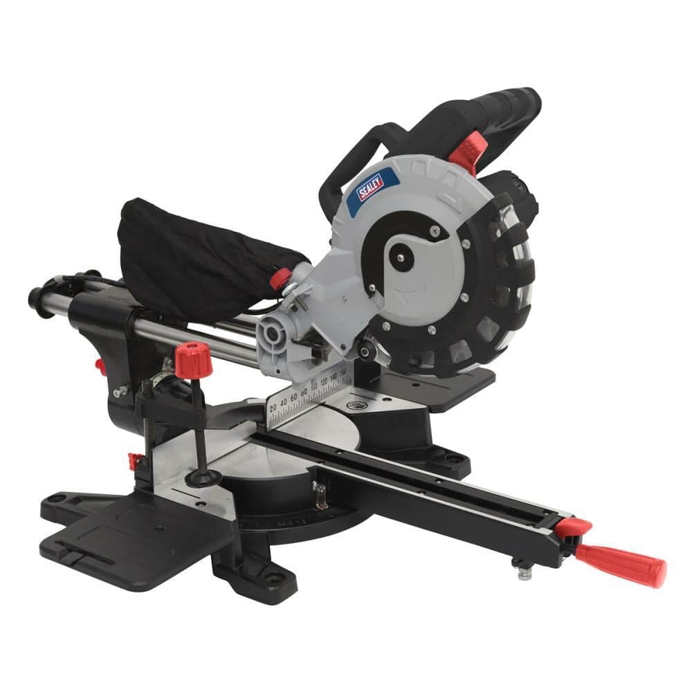 Sealey SMS216 Sliding Compound Mitre Saw Ø216Mm