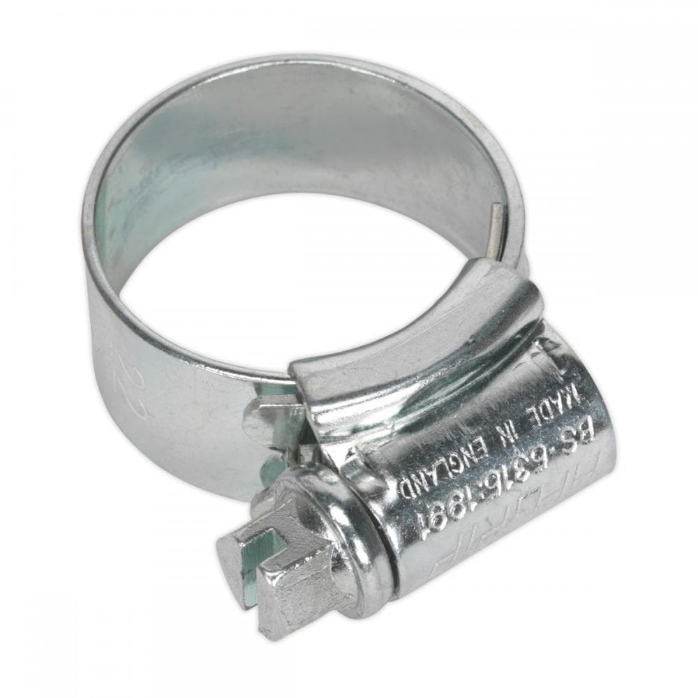 Sealey HCJ0 Hi-Grip® Hose Clip Zinc Plated Ø14-22Mm Pack Of 30