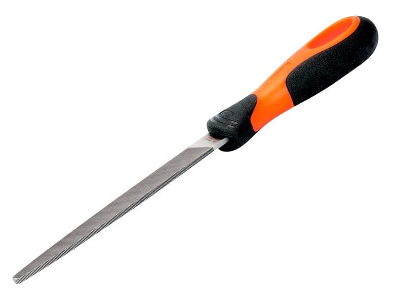 Bahco 1-110-08-2-2 1-110-08-2-2 Ergo™ Handled Tapered Edge Flat Second Cut File 200Mm (8In)
