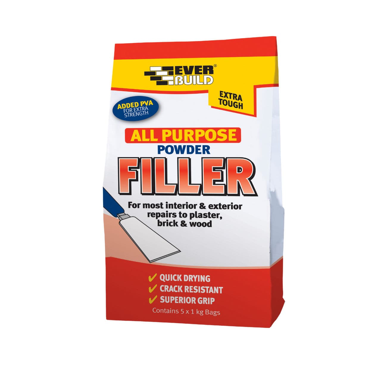 Everbuild All Purpose Powder Filler white 600 G