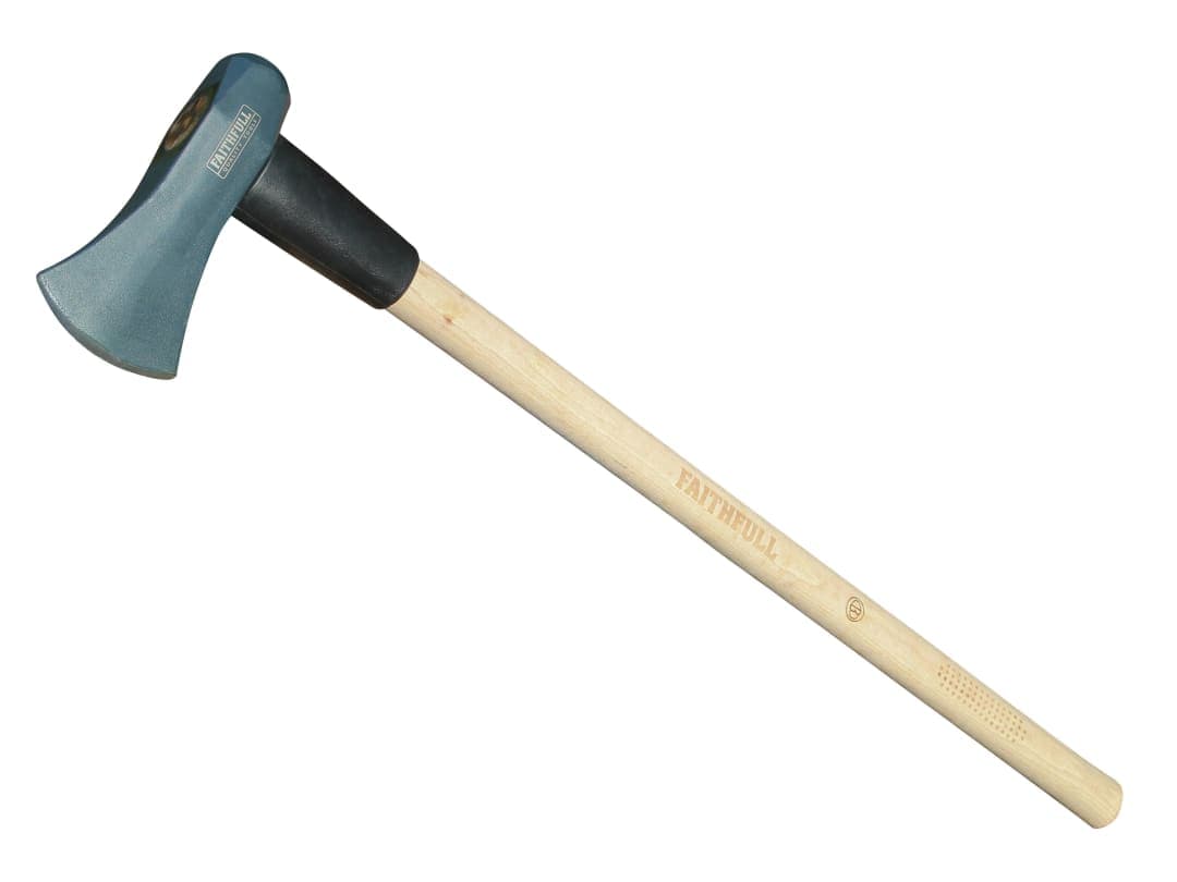 Faithfull Log Splitting Maul FSC Hickory Shaft 2.7kg (6lb) 60112001