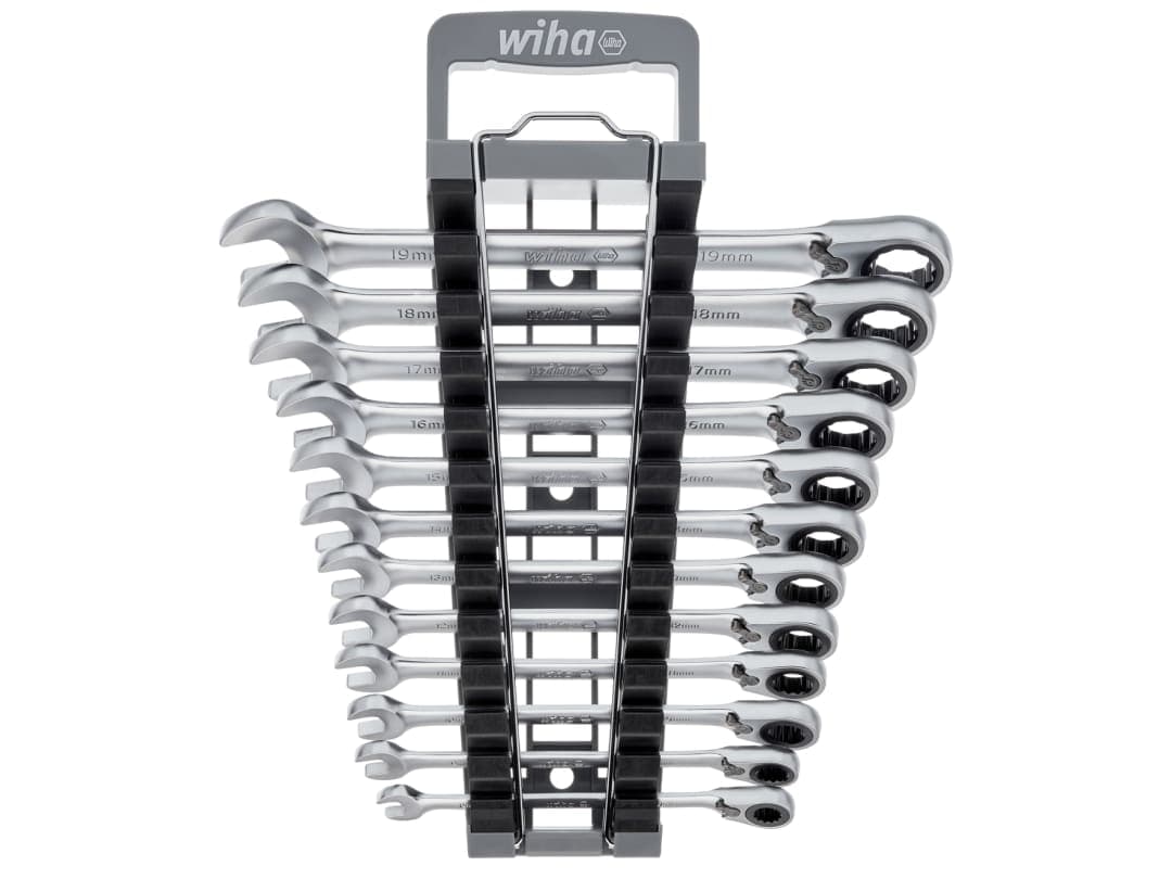 Wiha Ring Ratchet Spanner Set, 12 Piece 44661