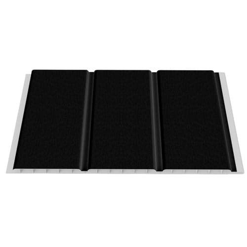 300mm Black Ash Hollow Soffit Board - 10mm x 5mtr