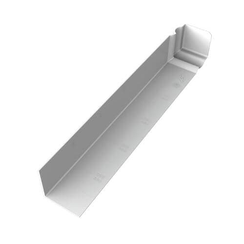 White Ogee Fascia Corner - 300mm