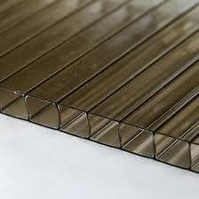 PolyX Polycarbonate Sheet Twinwall - 10mm x 2100mm x 2mtr Bronze