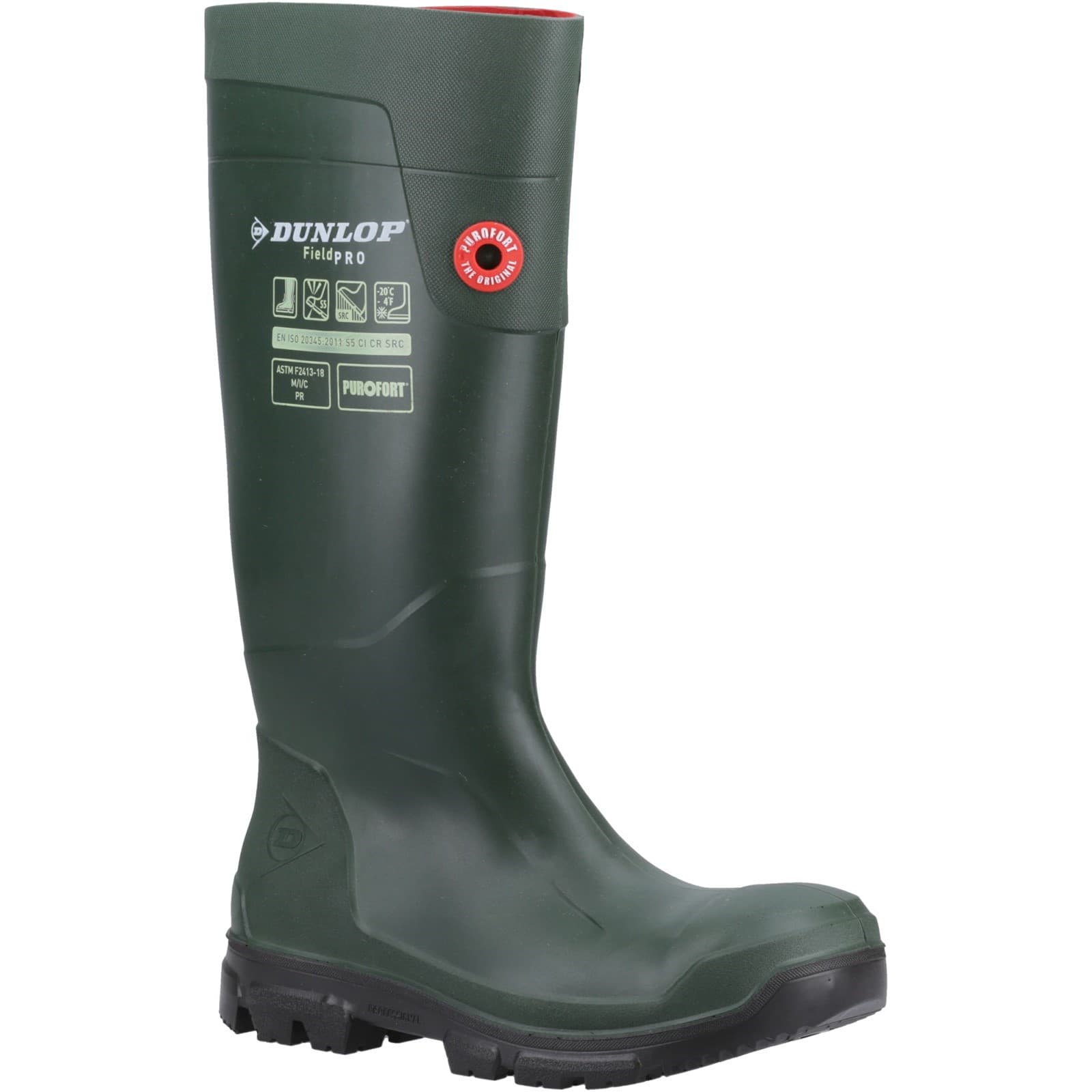 Dunlop Fieldpro Full Safety Wellington Size 4 33482-57246-04