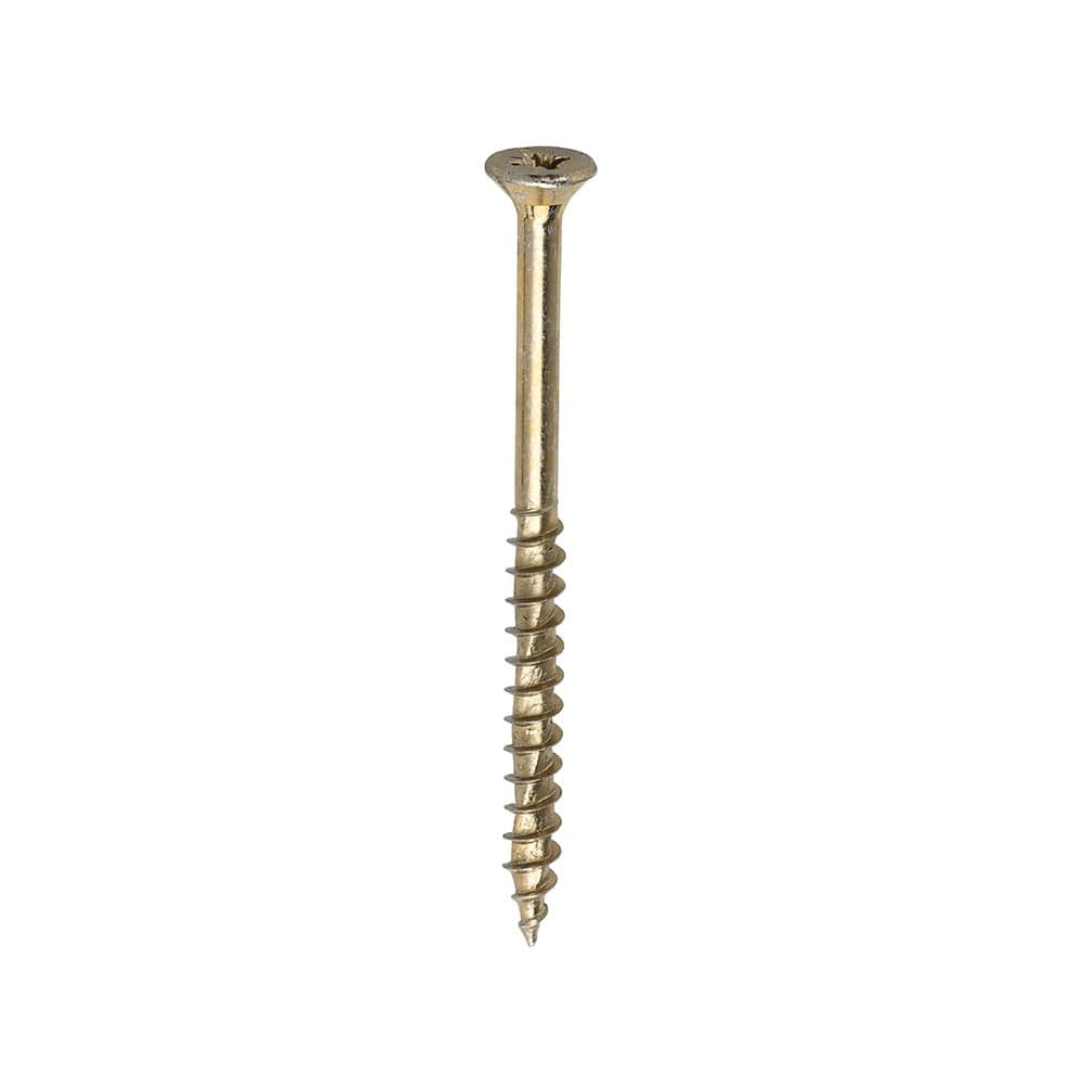 Timco 50070VYTUB Velocity Premium Multi-Use Screws - Pz - Double Countersunk - Yellow 5.0 X 70 Tub 375