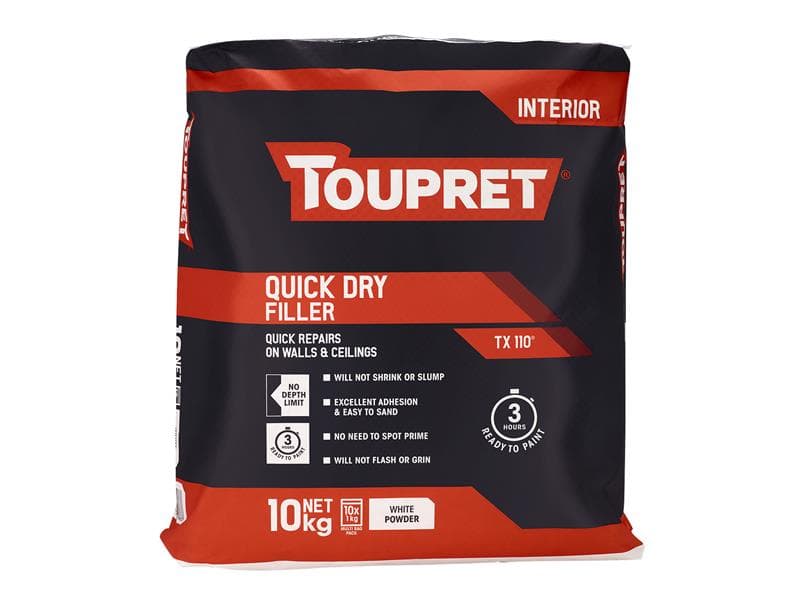 Toupret Quick Dry Filler 10Kg TTREB9101GB