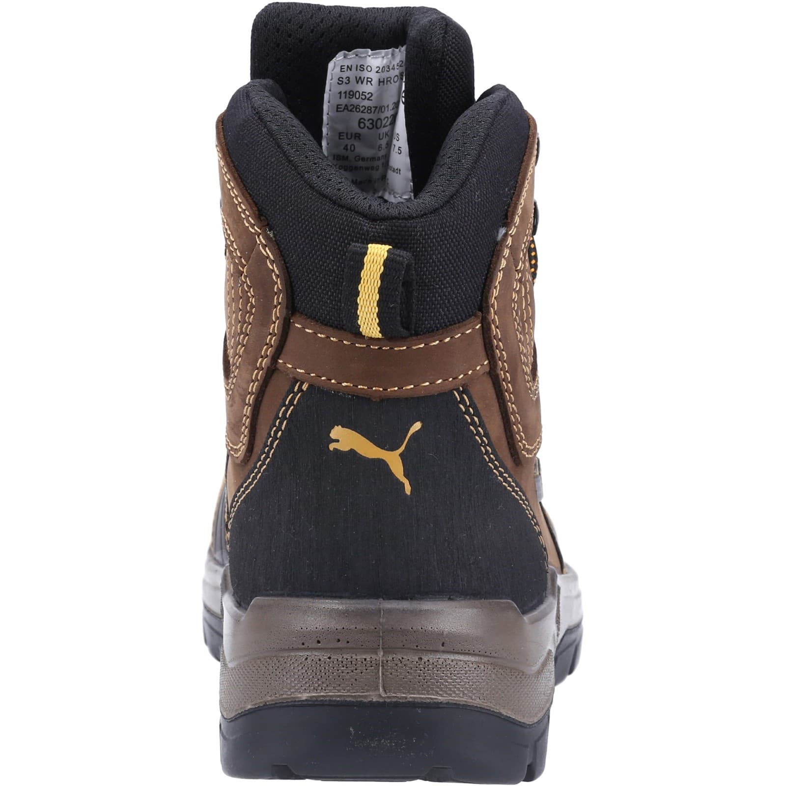 Puma Safety Sierra Nevada Mid Safety Boot Size 9 23084-37906-10