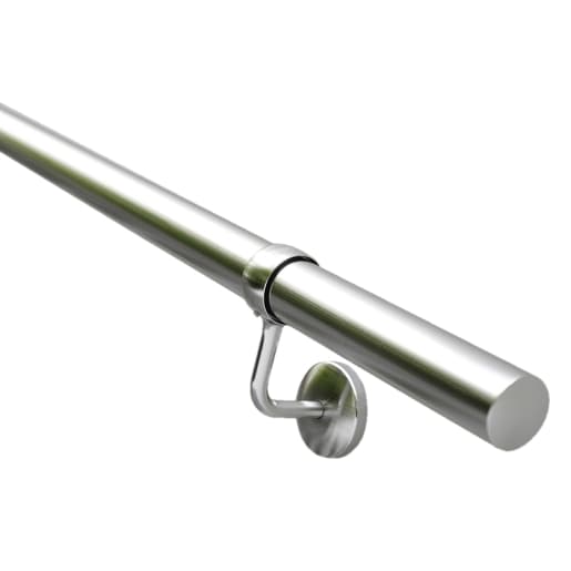 Rothley Handrail Kit Brushed Stainless Steel 3 x 1.2m