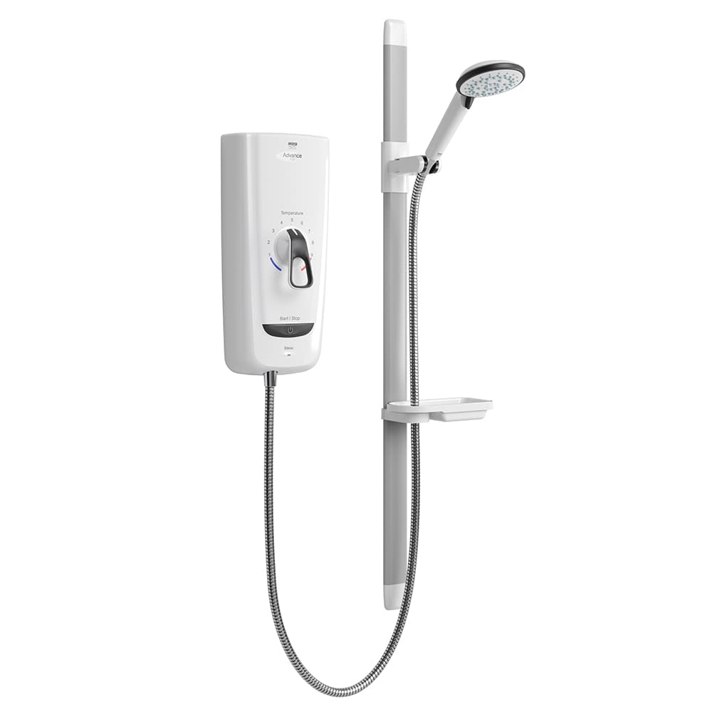 Mira Advance Flex 9.8kW Thermo Electric Shower W/Flex Fittings 1.1785.004