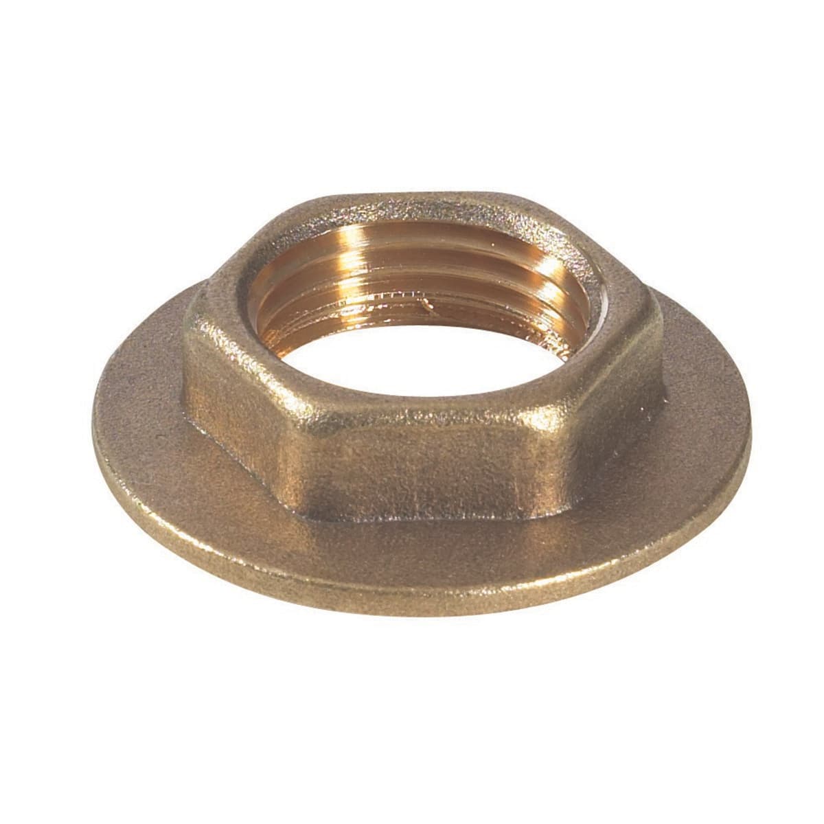 Brass Flanged Plug 1/2in