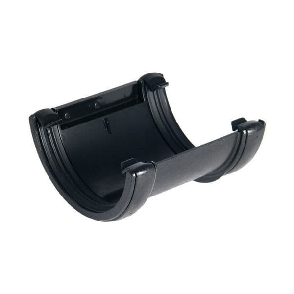 FloPlast Cast Iron Effect Half Round Gutter Union Bracket - 112mm