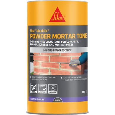 Sika MaxMix Powder Mortar Tone – Black