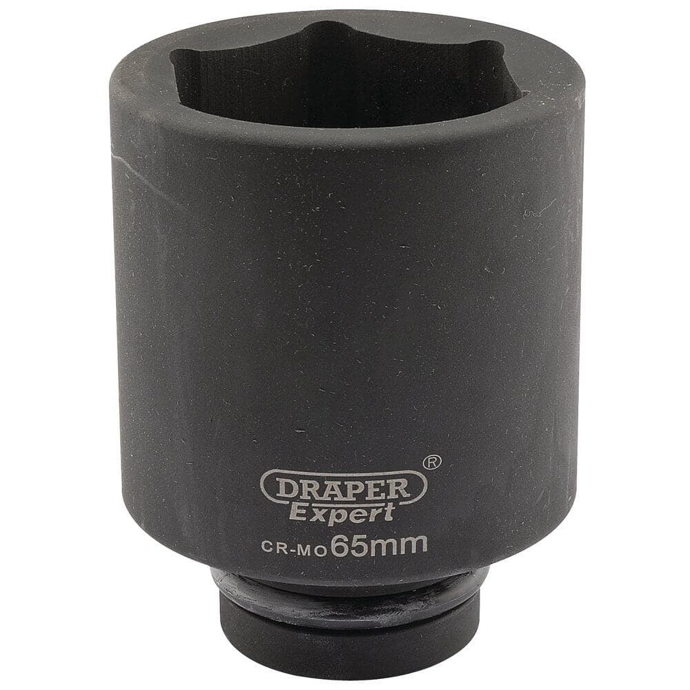 Draper Expert 05158 Expert Hi-Torq® 6 Point Deep Impact Socket 1in Sq. Dr. 65Mm each