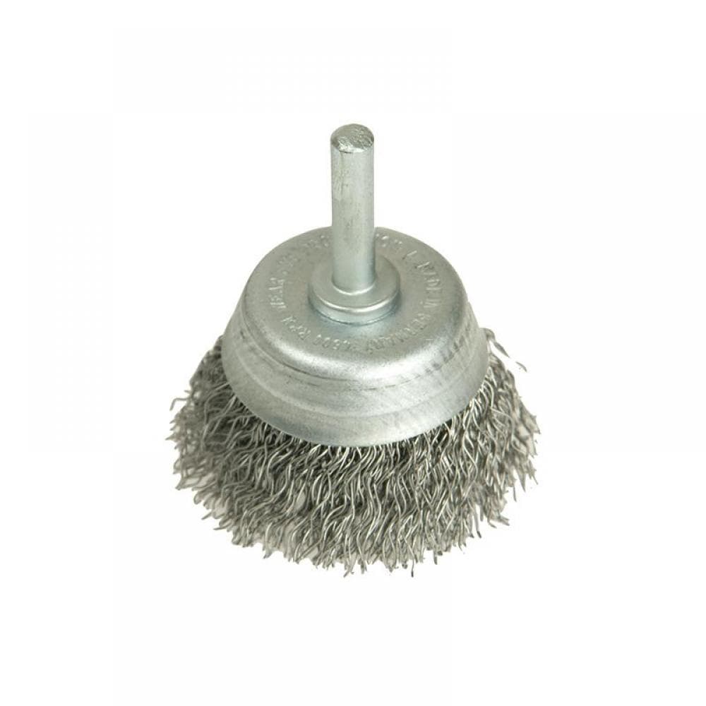 Lessmann 430.123.07 Diy Cup Brush With Shank 50Mm 0.35 Steel Wire