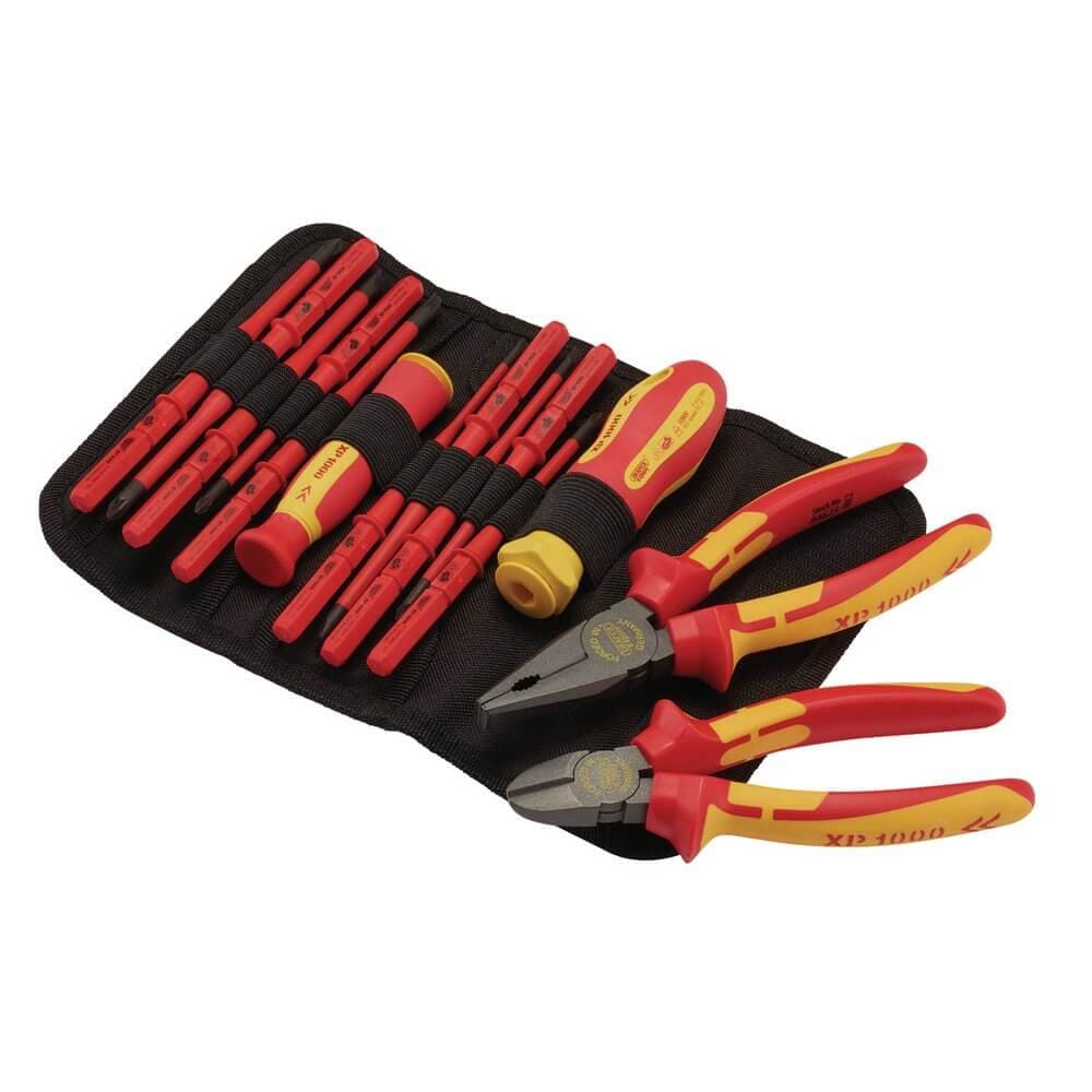 Xp1000 94860 Vde Slimline Interchangeable Screwdriver And Pliers Set (14 Piece) each 1