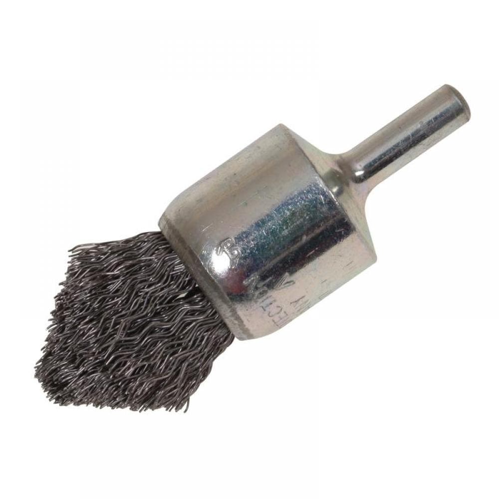 Lessmann 453.162 Pointed End Brush With Shank 23/68 X 25Mm 0.30 Steel Wire