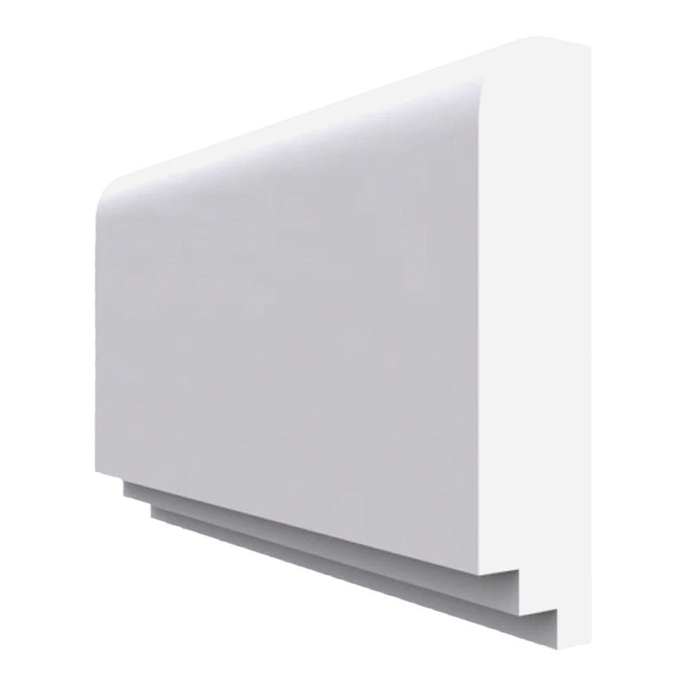 Stepped MDF Dado Rail White Primed 4200mm x 95mm x 25mm