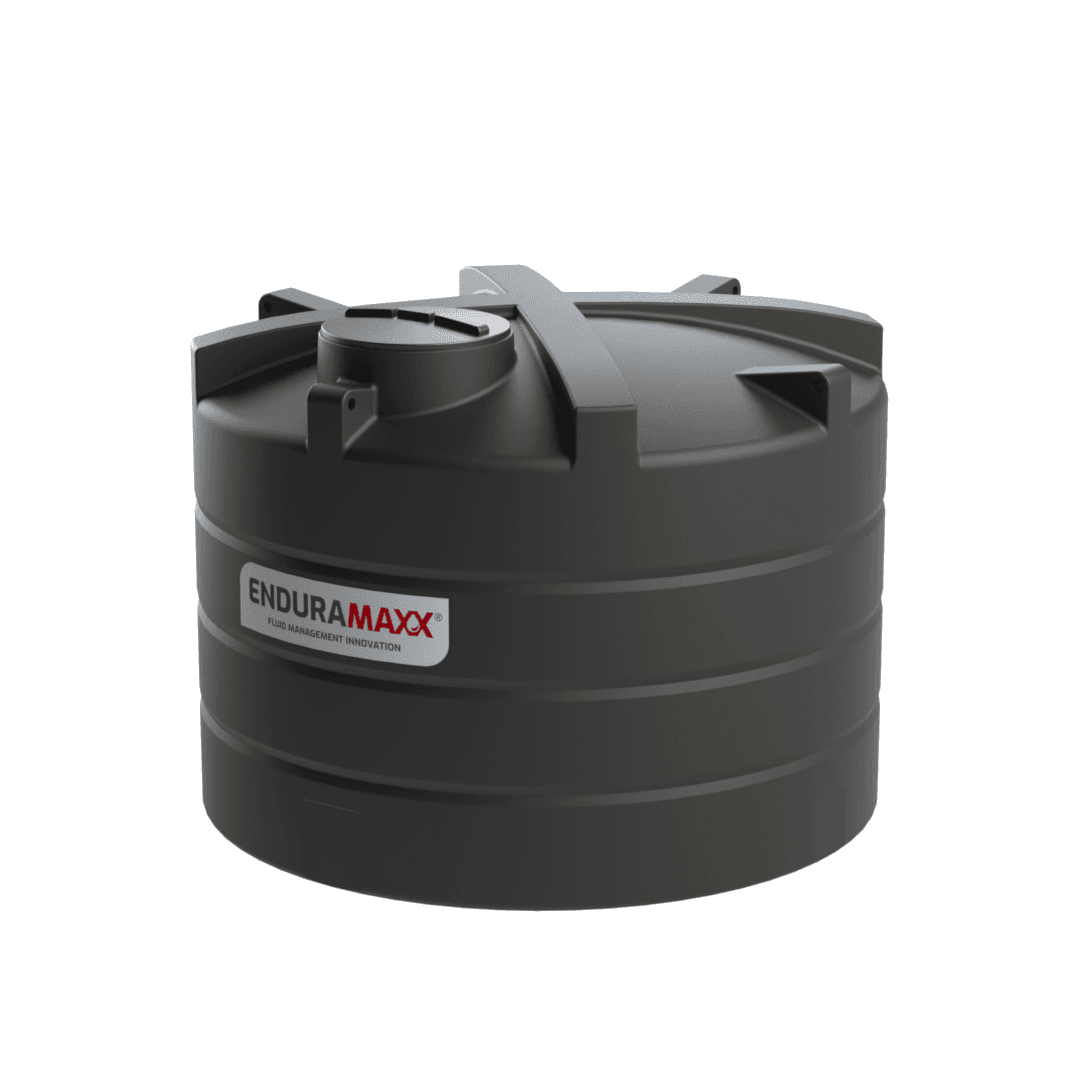 Enduramaxx 7,000L Vertical Tank Non-Potable UV Stabilised MDPE (Mid-Density Polyethene) Black Original Organics