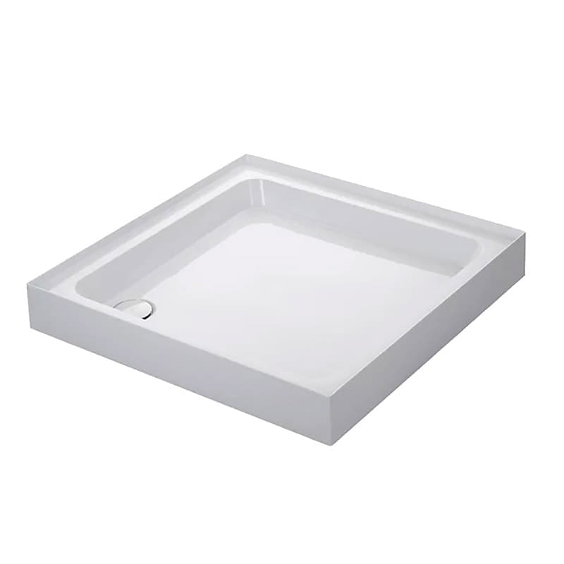 Mira Showers Flight Shower Tray 4 Upstands and Waste 760mm x 760mm 1.1783.004.WH