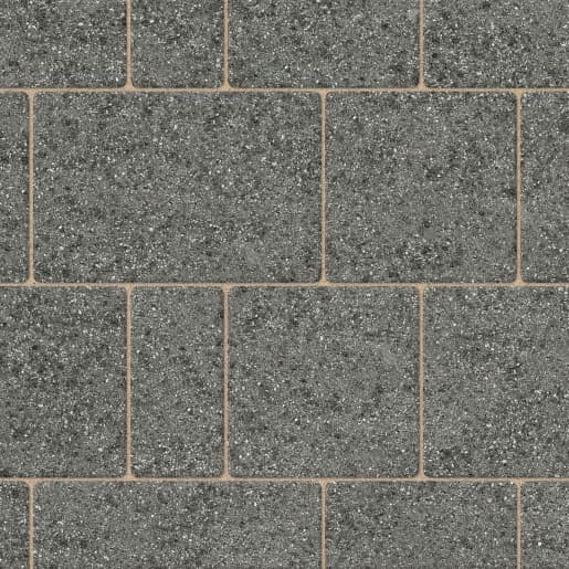 Marshalls Modal X Smooth Concrete Block Paving Charcoal Granite 200 x 100mm