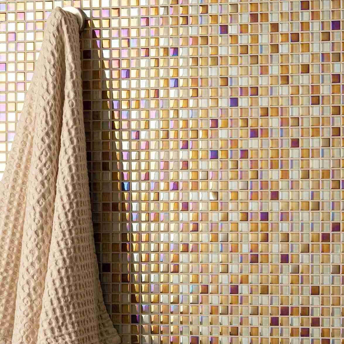 Original Style Mosaics Ethereal Earth And Fire Mixed Mosaic Tile 30x30cm
