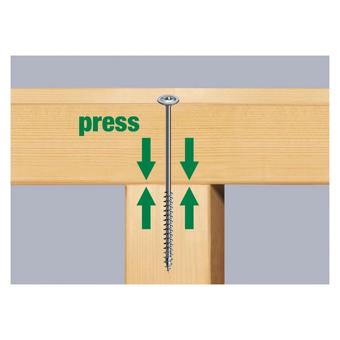 Spax Wirox Construction Screw 6 X 60Mm Pk200