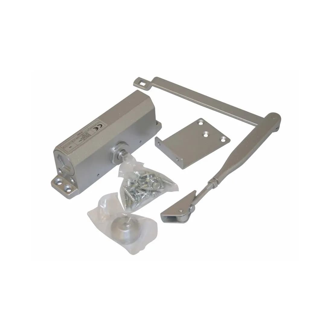 Eclipse 400 Door Closer Size 3 Silver