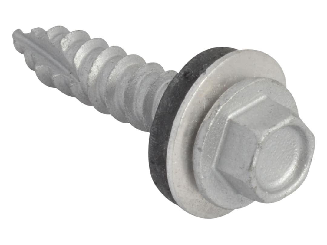 ForgeFix TechFast Hex Head Screw Sheet to Timber 6.3 x 32mm Pack 100 TFHT6332