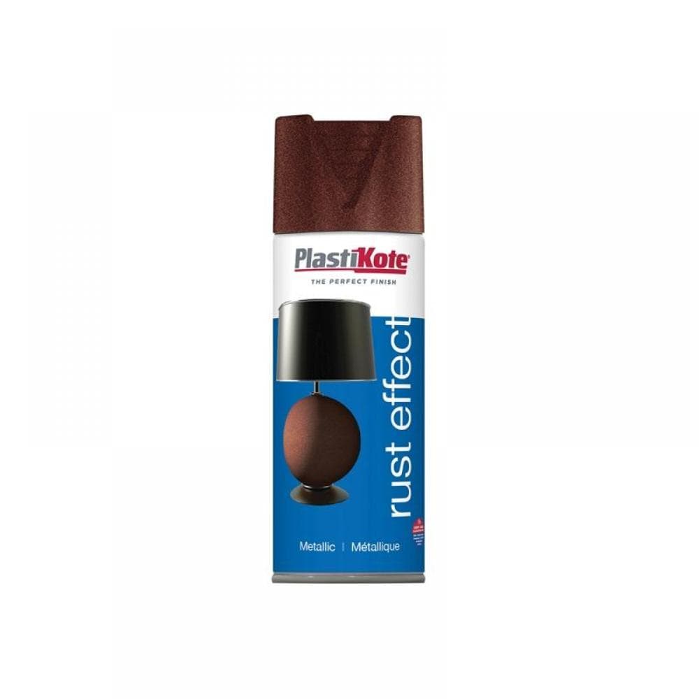 Plastikote 117001 Metallic Spray Rust 400Ml