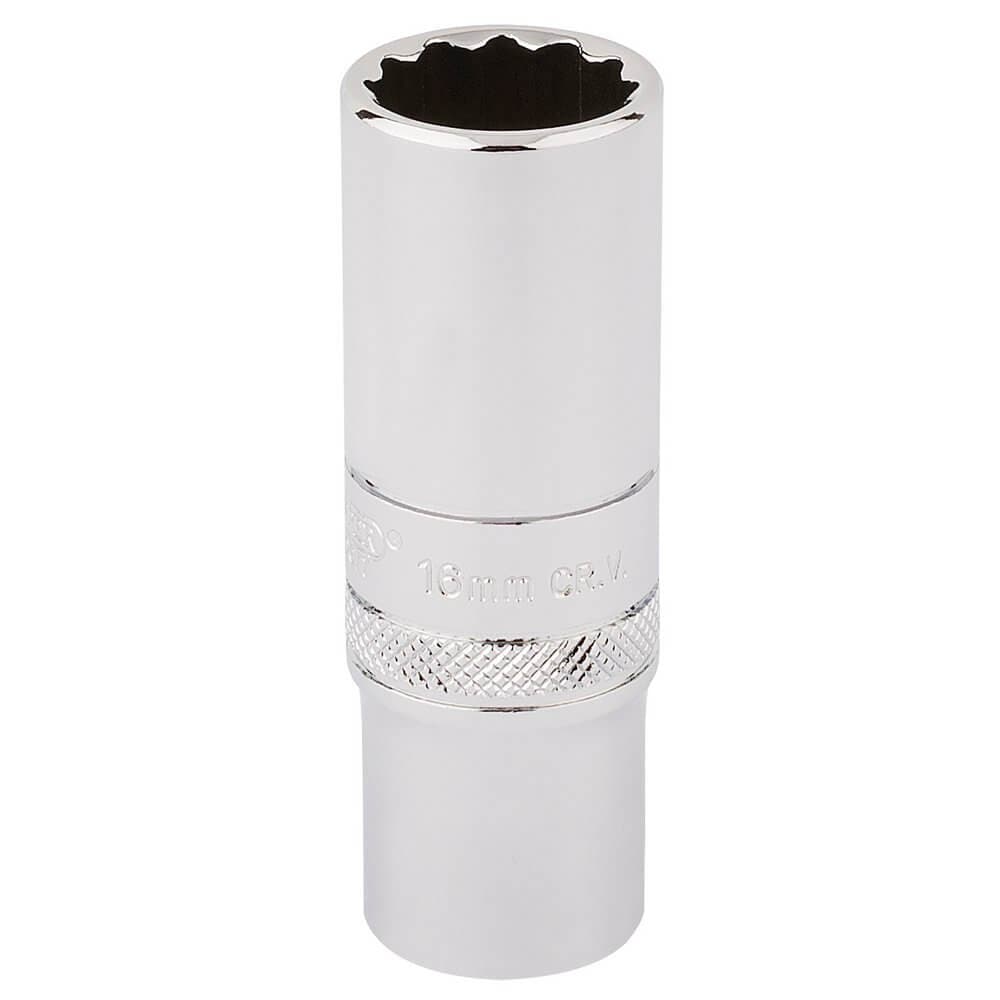 Draper Expert 32990 Hi-Torq® 12 Point Deep Socket 3/8in Sq. Dr. 16Mm each